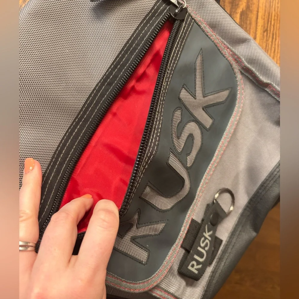 Rusk Shoulder Bag, Black & Gray - Picture 4 of 6